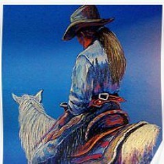 I'd Love to be a Cowboy by Nancy Silver At Advent Cafe