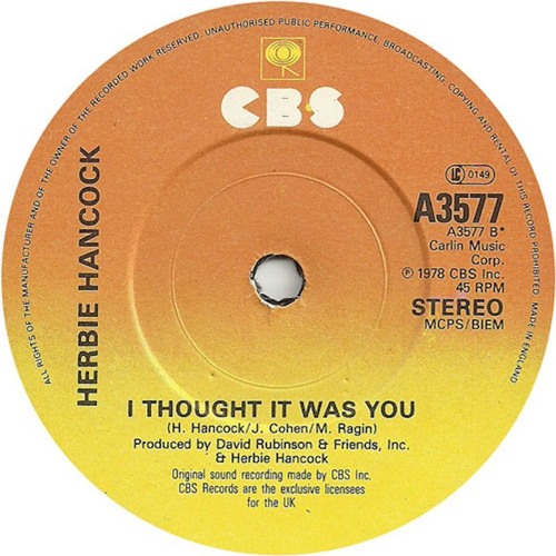 Stream Herbie Hancock - i thought it was you (mikeandtess edit 4 mix) by  mikeandtess | Listen online for free on SoundCloud