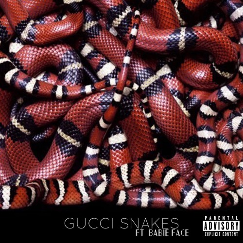 red gucci snake