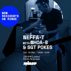 Rinse FM guest mix for Neffa-T