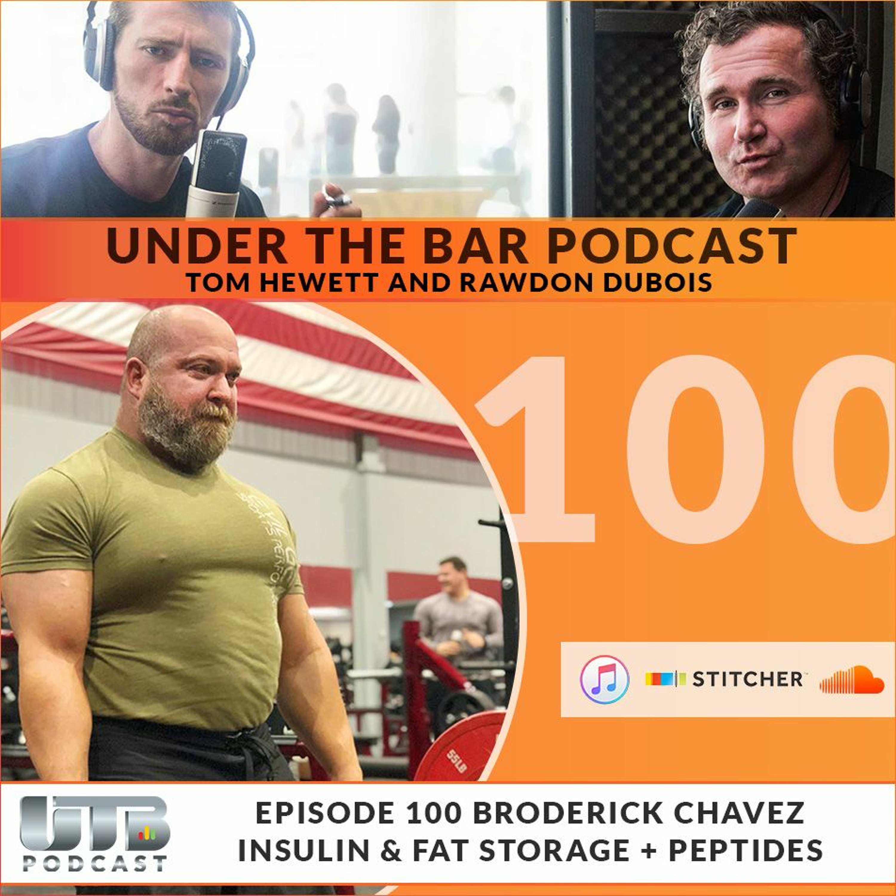 'The Evil Genius' Broderick Chavez -  Ep. 100 Insulin & Fat Storage + Peptides episode artwork