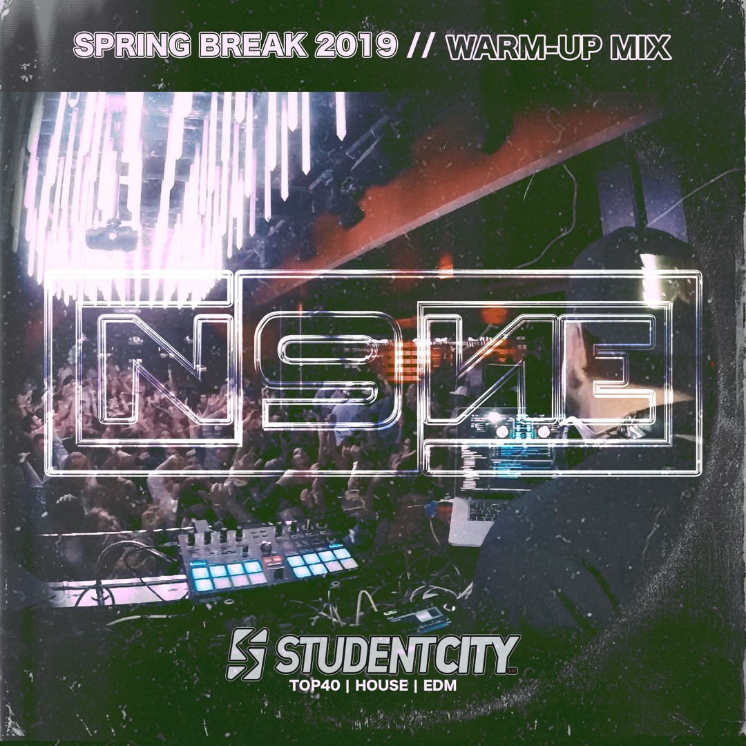 SPRING BREAK WARM-UP MIX VOL 2 (Top40, EDM, House) (Clean) cover artwork