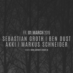 [Live - Mitschnitt] Ben Dust @ Lehmann Club Stuttgart (Abfahrt 01.03.2019)