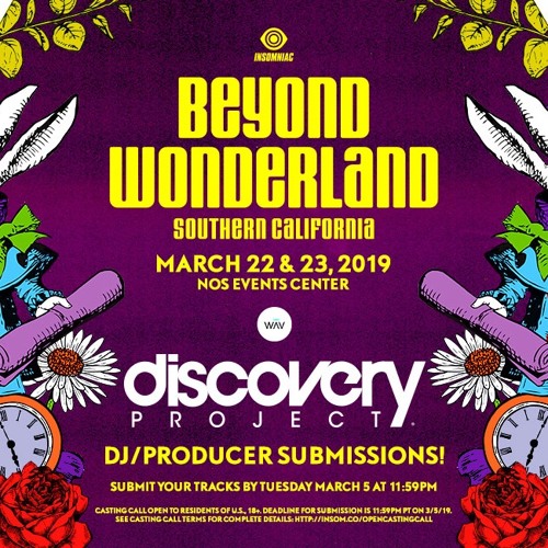 Beyond Wonderland SoCal Open Casting Call 2019