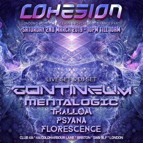 Cohesion Closing Set - March 2019