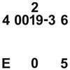 0019-3 E5 0019-3 E5