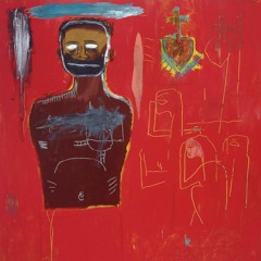 Untitled(Cadmium) by Jean-Michel Basquiat