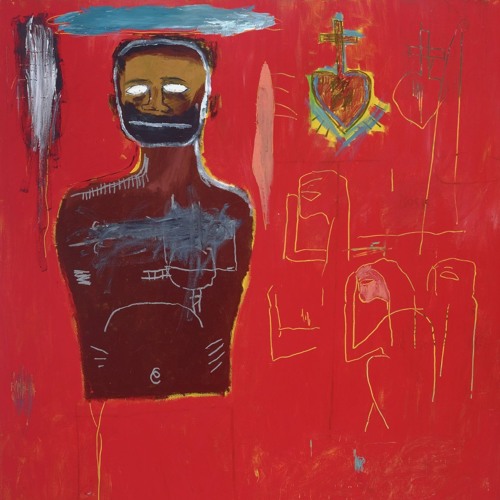 Untitled(Cadmium) by Jean-Michel Basquiat
