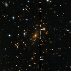 Sonification of a Hubble Deep Space Image