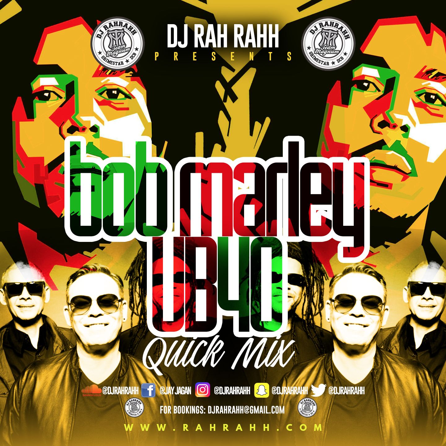 DJ RaH RahH - Bob Marley & UB40 Quick Mix