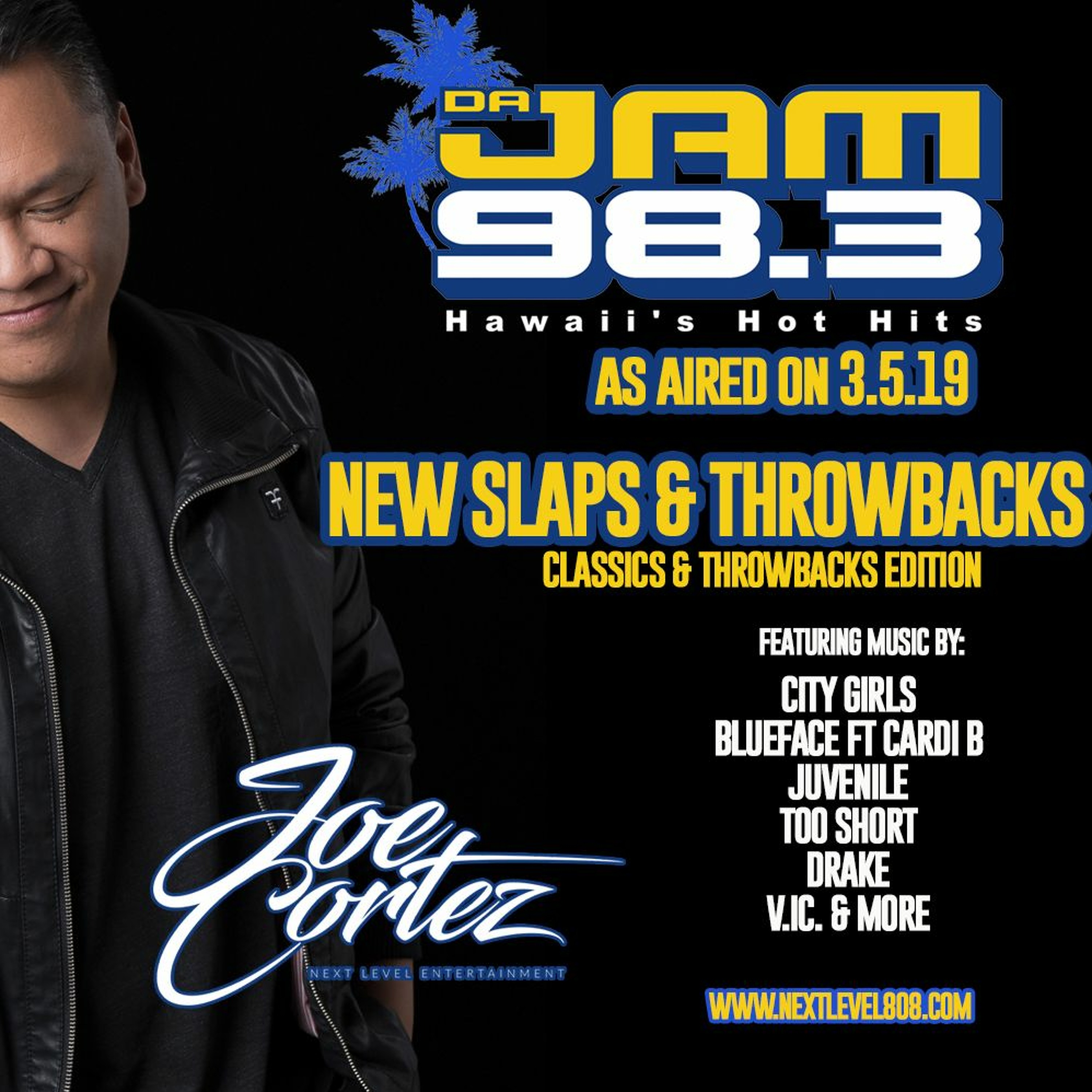 SLAPS & THROWBACKS - MIXED BY MAUI WEDDING DJ JOE CORTEZ