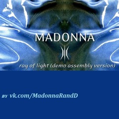 Madonna - Ray Of Light Album Demos Assembly 04.06.1997
