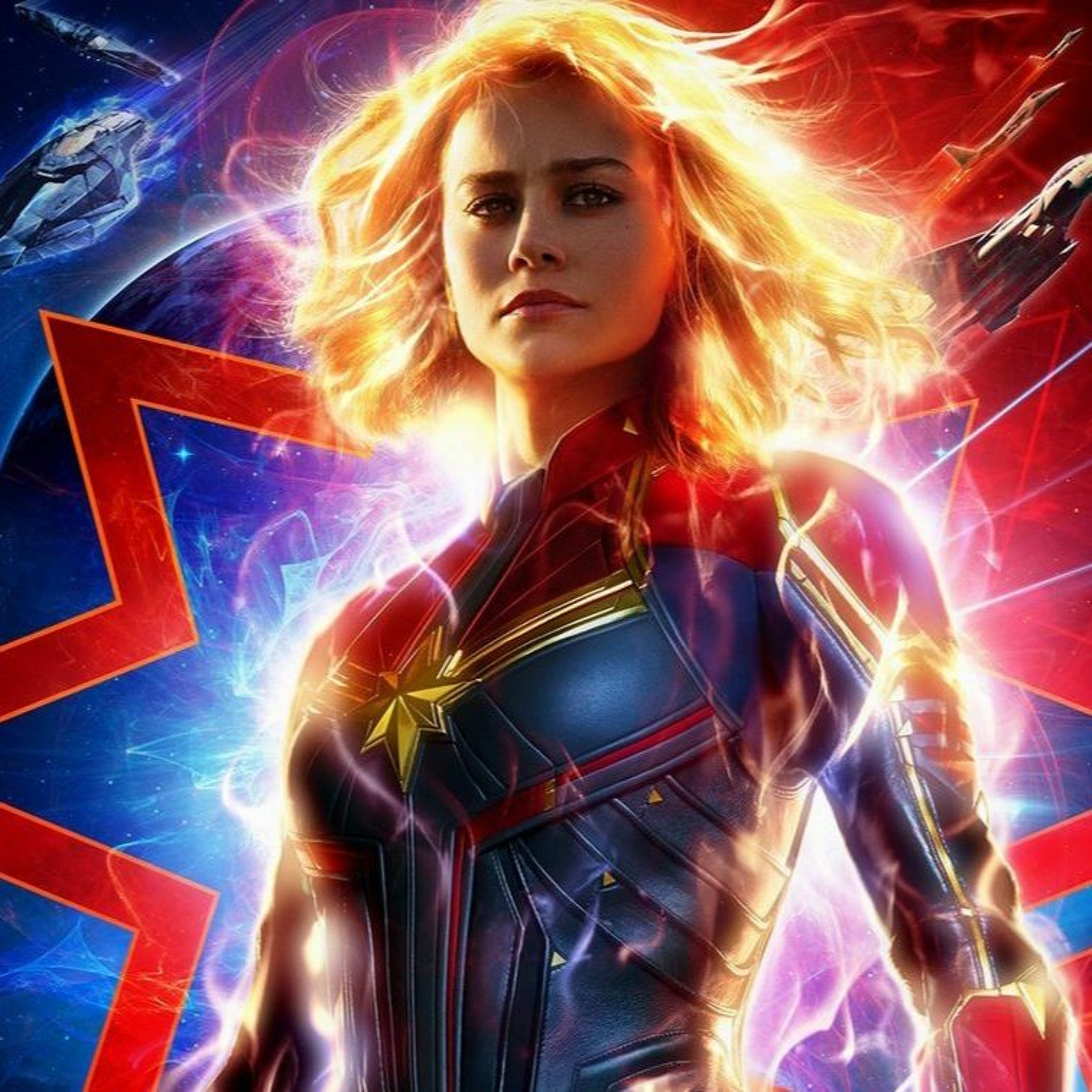 Ep #1: Captain Marvel (Pre-Release)—Professorlatinx and Rachel Miller Discuss episode artwork