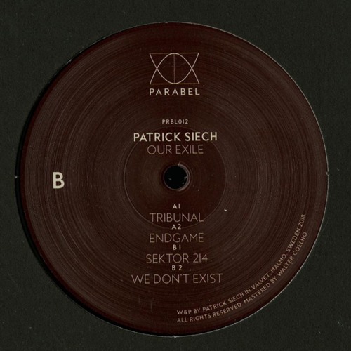A2 - Patrick Siech - Endgame - PRBL012