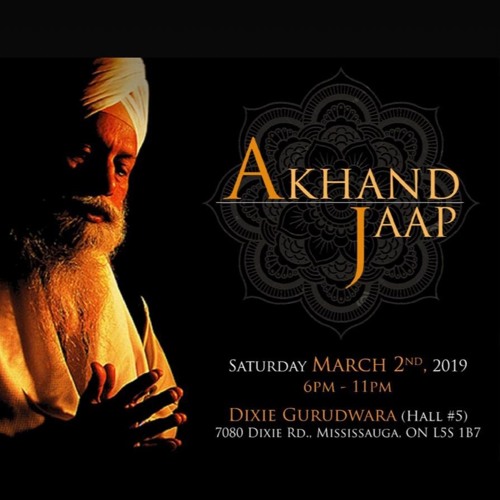 Akhand Jaap - March 2nd 2019