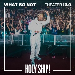 Holy Ship! 2019 Live Sets: What So Not (Theater)