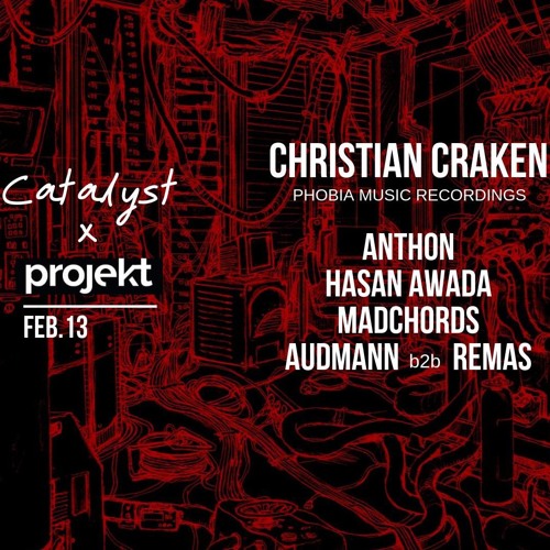 Audmann B2B REMAS Live @Projekt Beirut, closing set for Christian Craken (Feb 13, 2019)