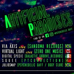 Psychedelic Gaff #08 Artificial Paradises @ Dublin 08/09/2017