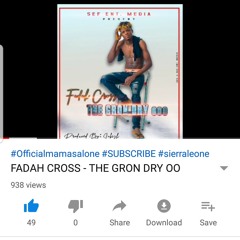 Fadah Cross - The Gron Dry oo