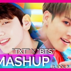 TXT x BTS - CROWN x DNA x FAKE LOVE x IDOL (KPOP MASHUP) by ThaMonkeySquad