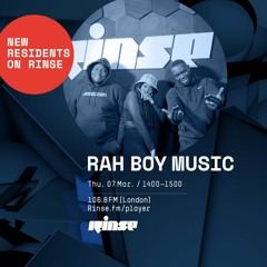 Rah Boy Music - 7th March 2019