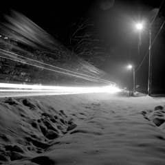 into the night