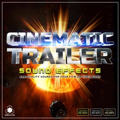 EPIC CINEMATIC TRAILER SOUND EFFECTS LIBRARY - Rise Hit Swoosh Whoosh Drone Drop Movie SFX Preview