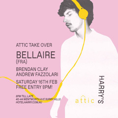 Live at Attic presents Bellaire (16th February, 2019)