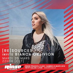 Rinse France // [re]sources Invite Bianca Oblivion