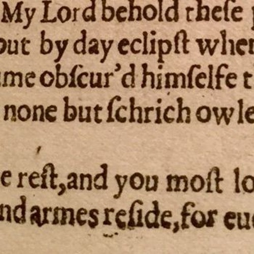 Stream The Rhetoric of the Page Reading Blank Space / Laurie Maguire