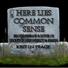 Common Sense!