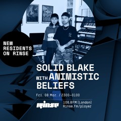 Solid Blake with Animistic Beliefs - 8th March 2019