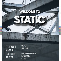 4 WEEKS OF STATIC : WEEK 1 - DRIVER