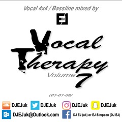 DJ EJ - Vocal Therapy Volume 07 (Mixed 01-01-08)