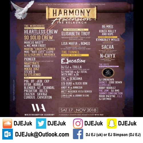 DJ EJ - Harmony Ascension - Old School EJucation Mix Part 1