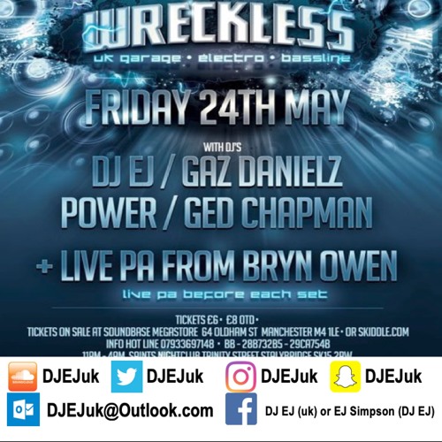 DJ EJ - Wreckless Promo PART 1 (2006-8 Bassline)
