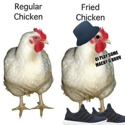 minecraft villager noises except it's them calling you "bruv"