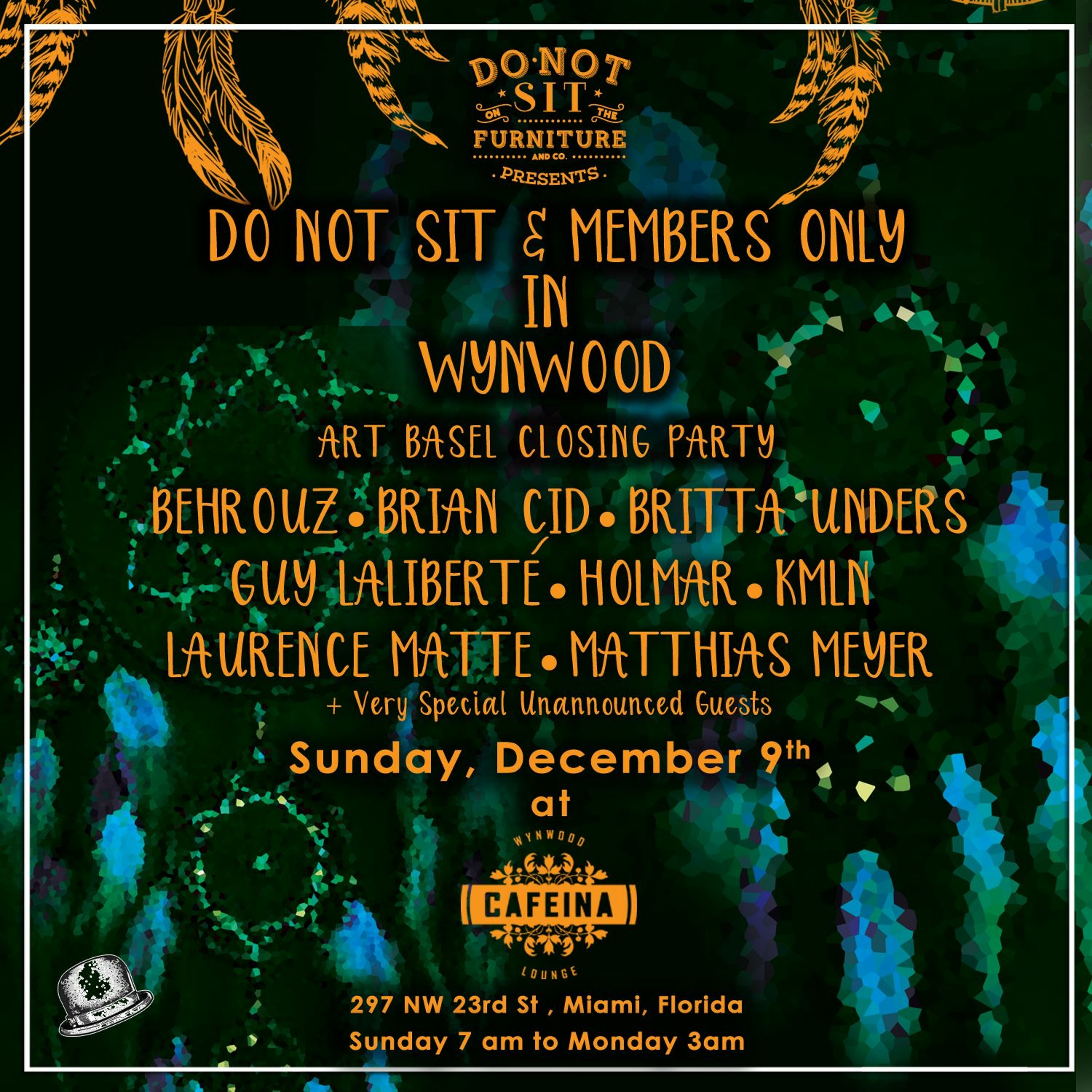 Holmar, Behrouz b2b Matthias Meyer | Do Not Sit In Wynwood -  (Art Basel) - December 9th 2018 episode artwork