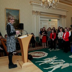 Susan Murphy responds to International Women's Day speech by President Higgins
