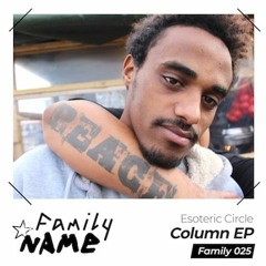 PREMIERE : Esoteric Circle - Chronosphere (Original Mix) [FAMILY NAME]