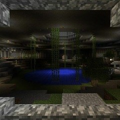 Minecraft theme but with the cave sounds