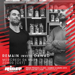 Rinse FM Podcast - Remain with daWad - March 2019