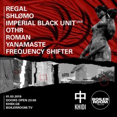 Shlømo | Boiler Room Tbilisi: KHIDI