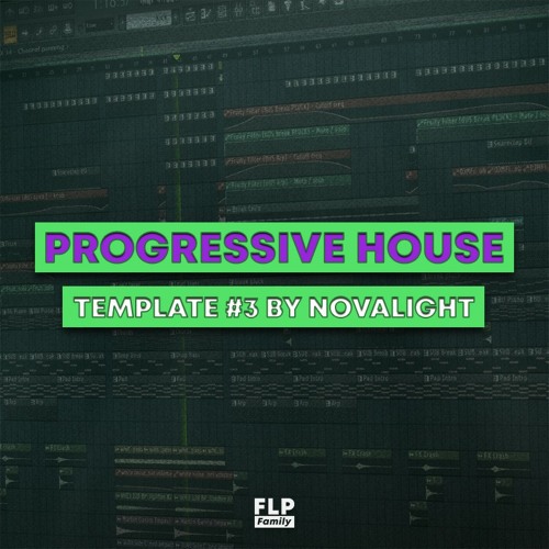 Progressive House Template #3 by Novalight [FREE FLP]