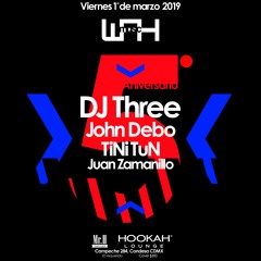 at We Are Here Music's 5th Anniversary @ Hookah Lounge, Mexico City March 1st, 2019