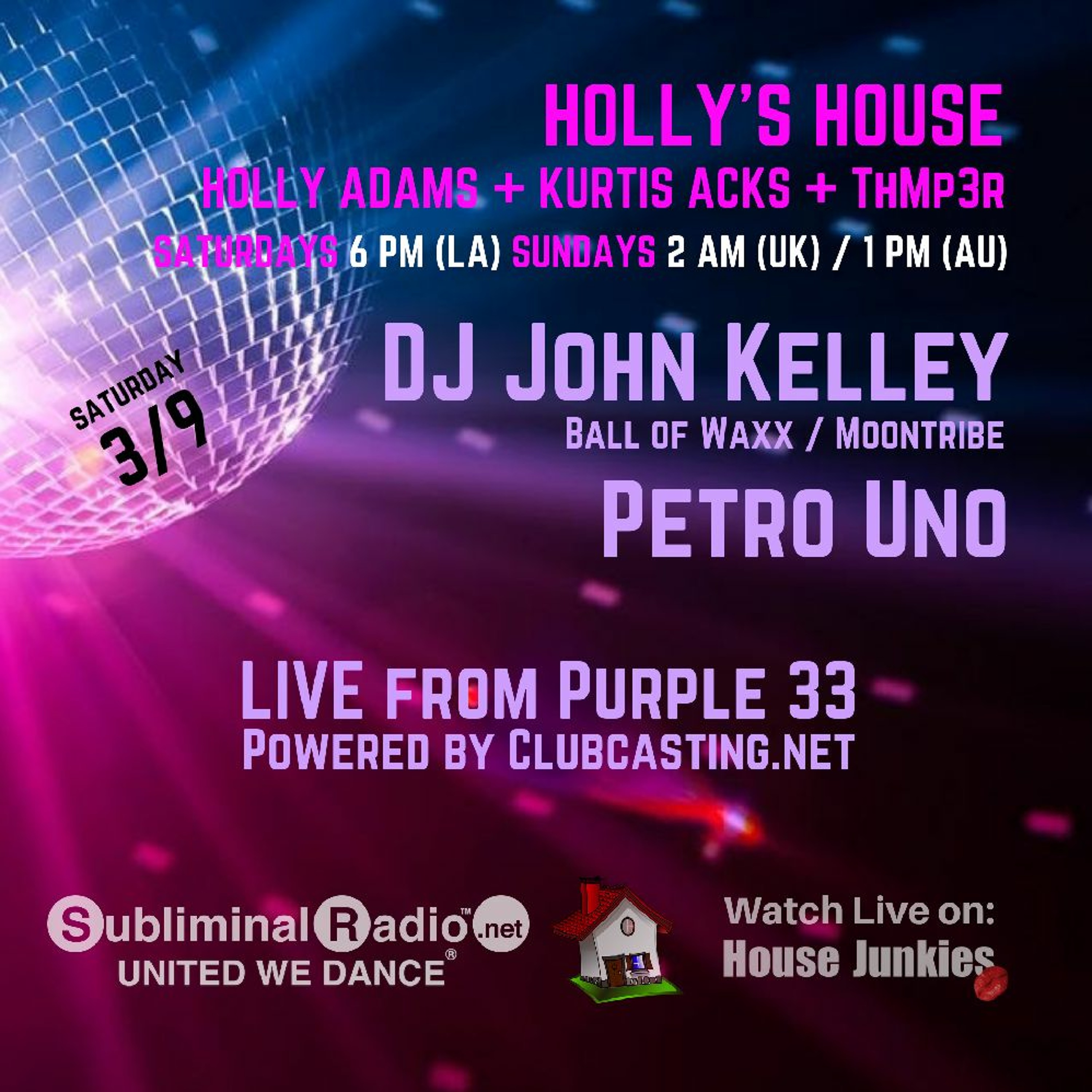 ThMp3r | Holly's House on Subliminal Radio | Show 064 | episode artwork