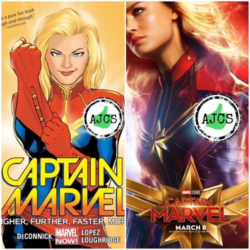 EP14 - Captain Marvel Higher, Further, Faster, More by Average Joe Comic  Show