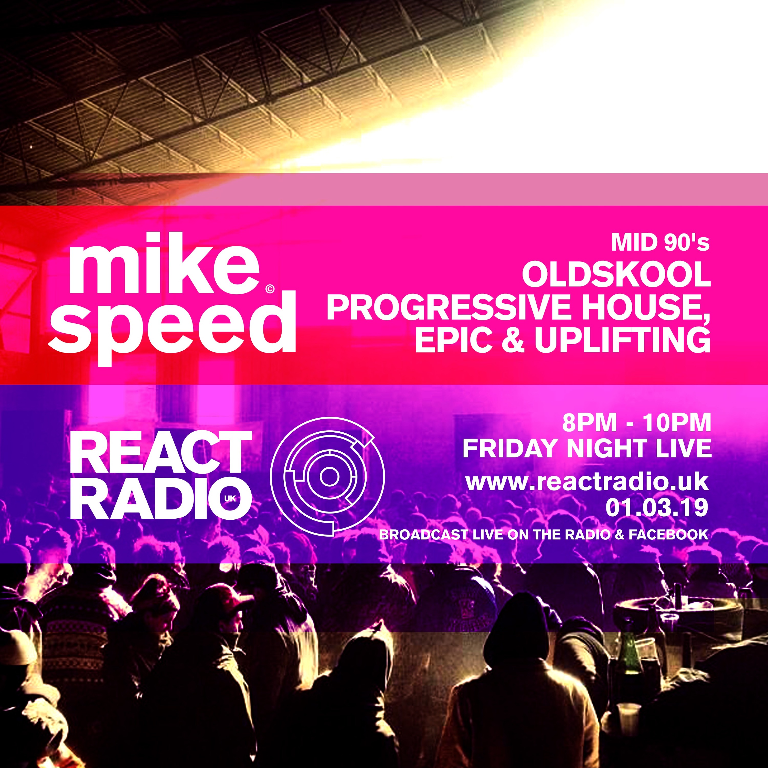 Mike Speed | React Radio UK Show | www.reactradio.uk | Underground & Oldskool Beats