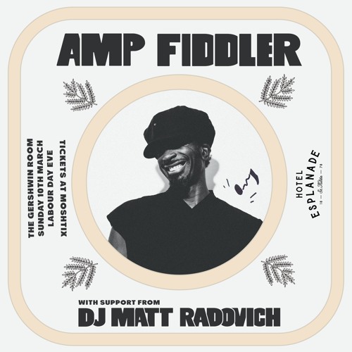 Matt Radovich Djing in support of Amp Fiddler Live in the Gershwin Room at The Espy March 2019