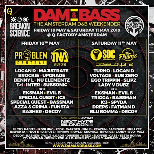 Logan D with Eksman & Herbzie & Azza & Grima & Bassman - LDD x TNA @ Club E1